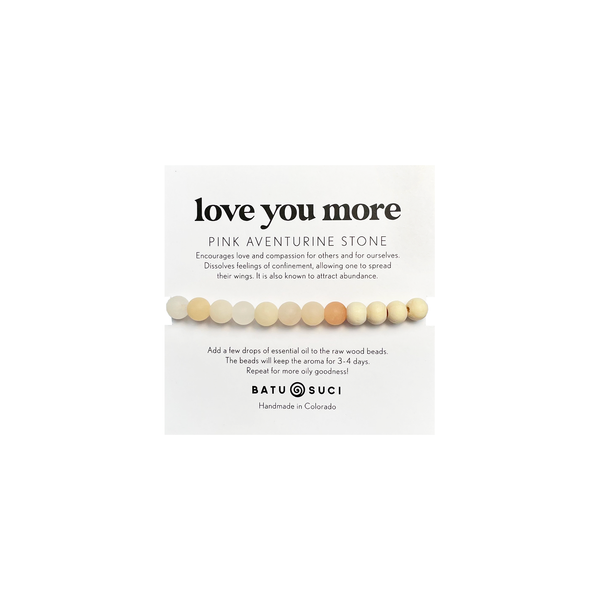 Batu Suci - Love you More Diffuser Bracelet