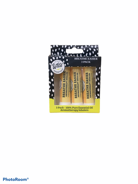 Wild Essentials - Focus  Aromatherapy Inhalers made with essential oils