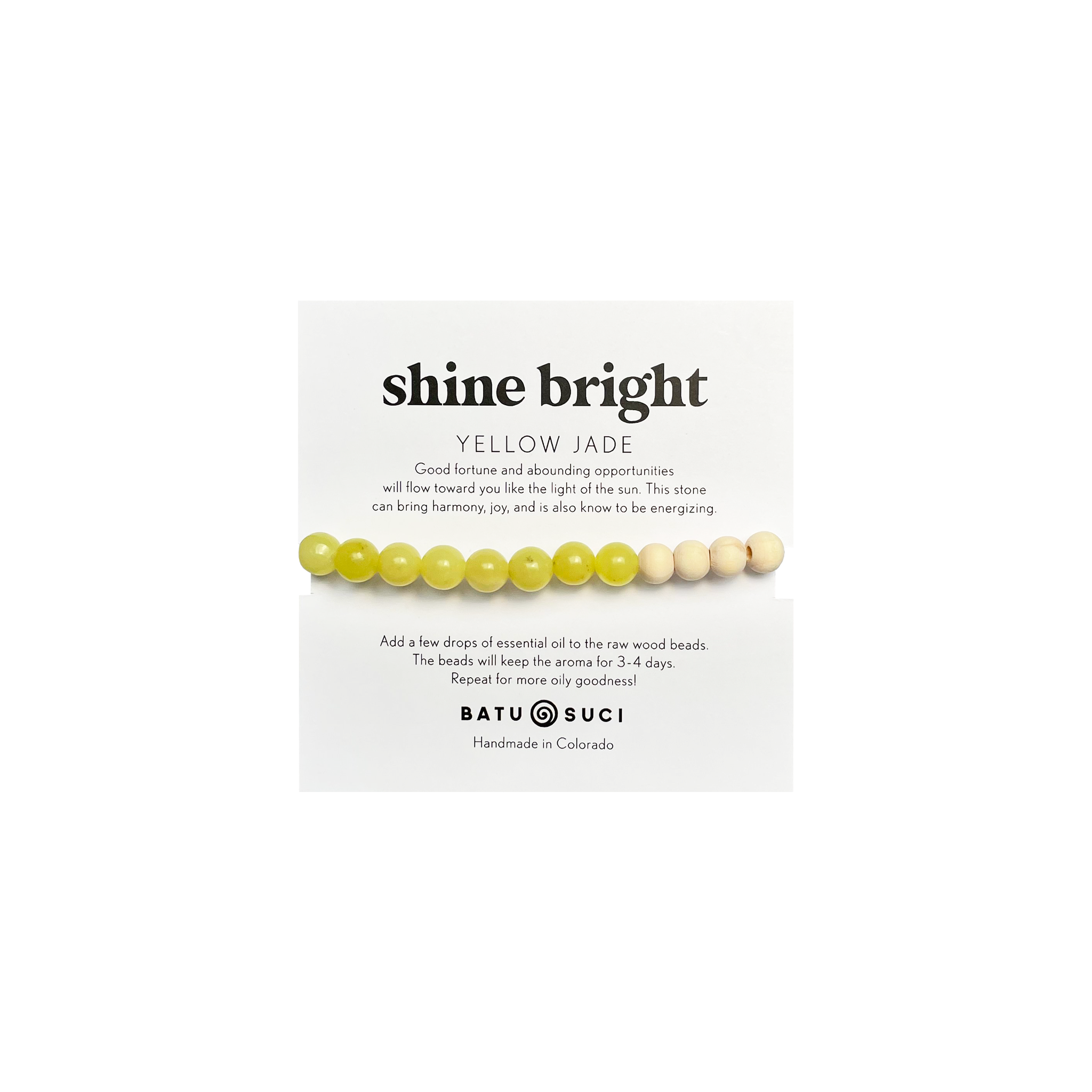 Batu Suci - Shine Bright Diffuser Bracelet