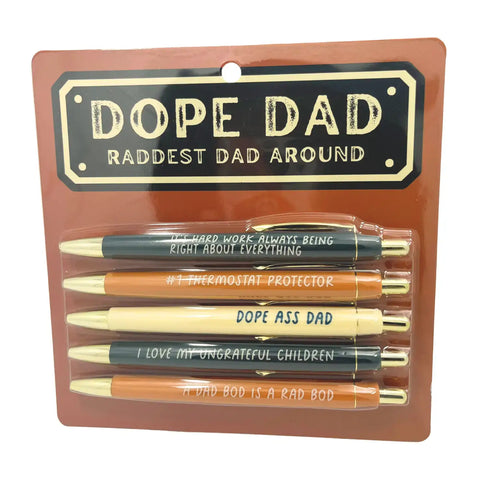 FUN CLUB - Dope Dad Pen Set (funny, gift, father's day)