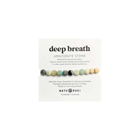 Batu Suci - Deep Breath Diffuser Bracelet