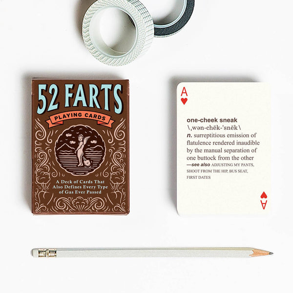 Knock Knock - 52 Farts Playing Cards Deck