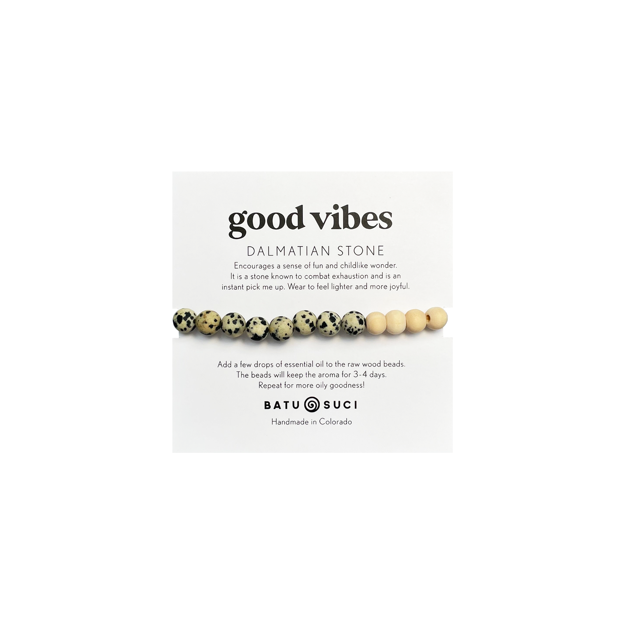 Batu Suci - Good Vibes Diffuser Bracelet