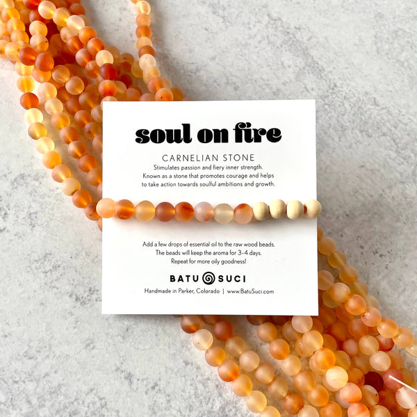 Batu Suci - Soul on Fire Diffuser Bracelet