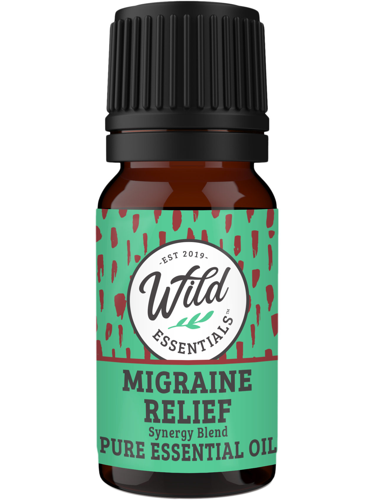 Wild Essentials - Essential Oil - 10 ml "Migraine Relief" Blend. Headache pain