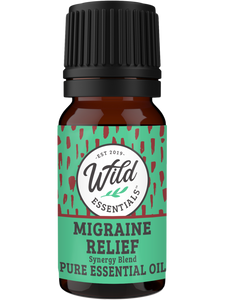 Wild Essentials - Essential Oil - 10 ml "Migraine Relief" Blend. Headache pain