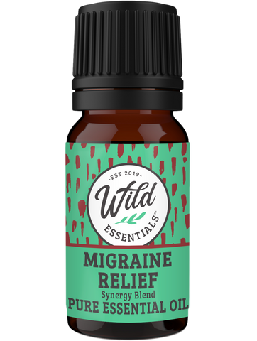 Wild Essentials - Essential Oil - 10 ml "Migraine Relief" Blend. Headache pain