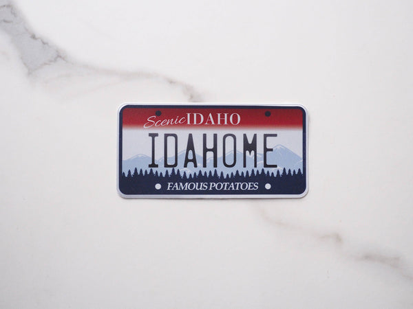 Idaho License Plate Stickers - MOUNTAIN HOME