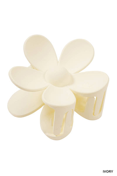 42POPS - 42POPS Large Flower Hair Clip: OS / IVORY-157781