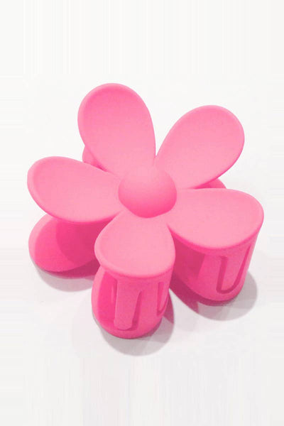 42POPS - 42POPS Large Flower Hair Clip: OS / BRIGHT PINK-157776