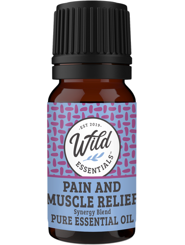 Wild Essentials - Essential Oil - 10 ml "Muscle Relief" Blend. (Pain Formula)