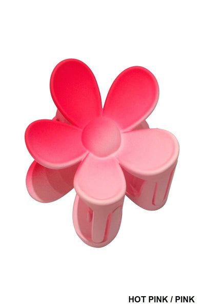 42POPS - 42POPS Large Flower Hair Clip: OS / BRIGHT PINK-157776