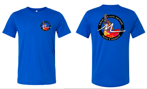 MH ARTS COUNCIL TEE - FRONT + BACK - MULTI COLOR OPTIONS