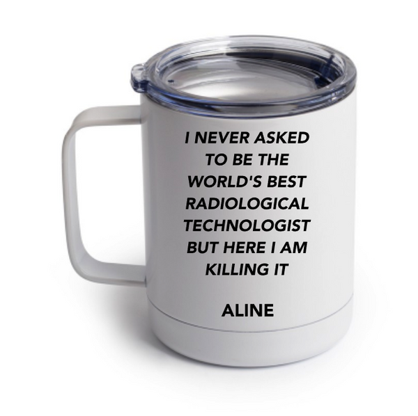 MEDICAL IMAGING TRAVEL MUG WITH LID