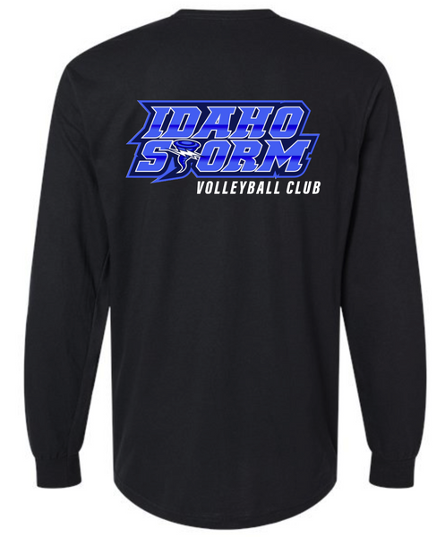 IDAHO STORM LONG SLEEVE TSHIRT - LEFT CHEST + BACK