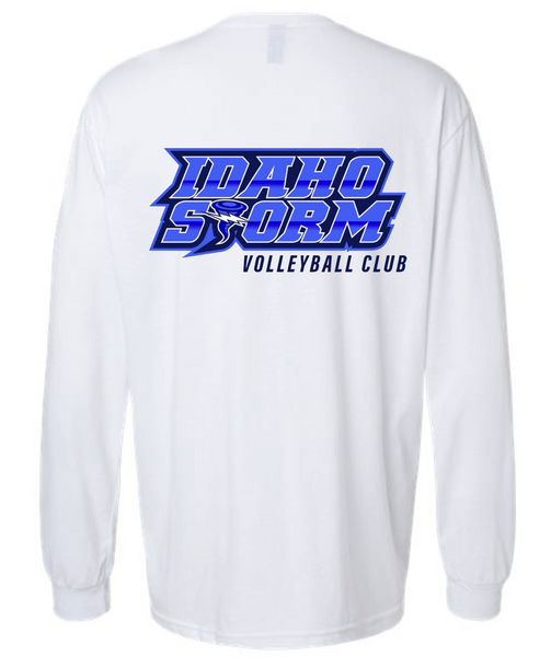 IDAHO STORM LONG SLEEVE TSHIRT - LEFT CHEST + BACK