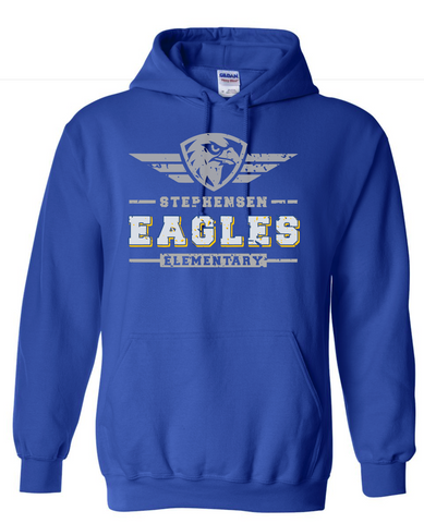 STEPHENSEN ELEMENTARY ROYAL HOODIE