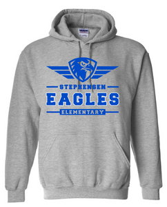 STEPHENSEN ELEMENTARY GREY HOODIE