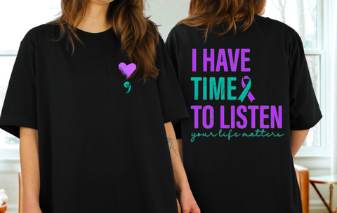 I HAVE TIME TO LISTEN -  LC + BACK