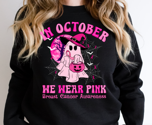 IN OCTOBER WE WEAR PINK GHOST