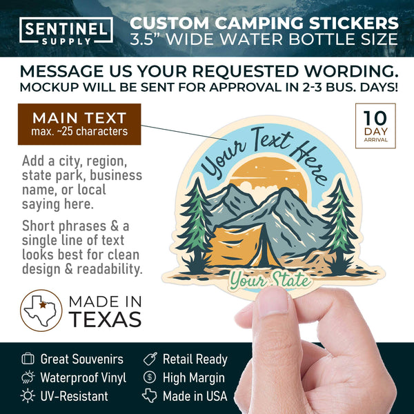 Sentinel Supply - MOUNTAIN HOME IDAHO CAMP SCENE