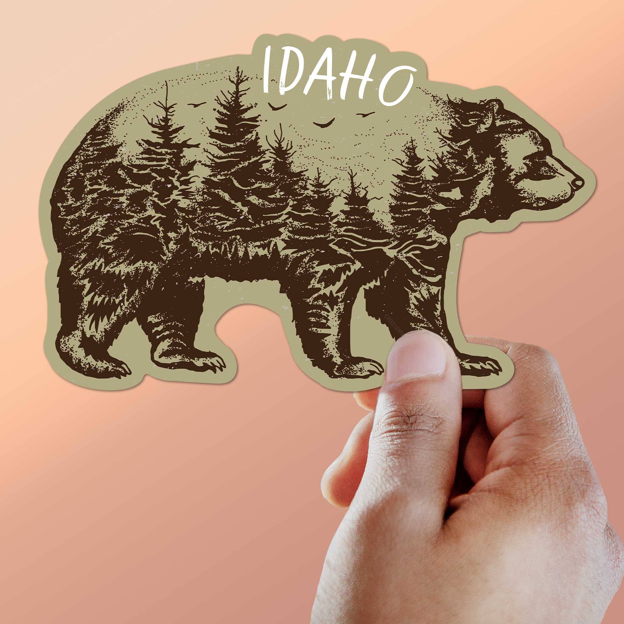 Sentinel Supply - Idaho Grizzly Bear Sticker