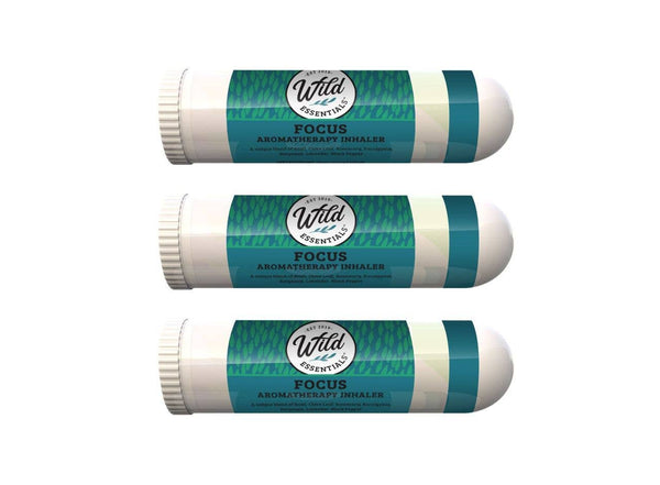 Wild Essentials - Focus  Aromatherapy Inhalers made with essential oils