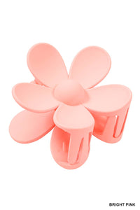 42POPS - 42POPS Large Flower Hair Clip: OS / BRIGHT PINK-157776