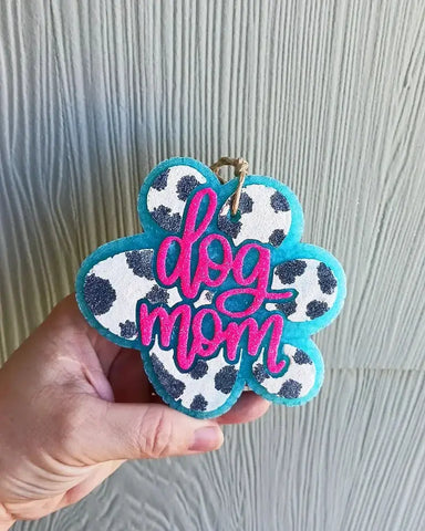 Bless Your Cottons - Neon Dog Mom Car Freshie: Baja cactus blossom