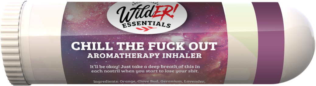 Wild Essentials - Chill The Fuck Out Aromatherapy Inhalers, essential oils