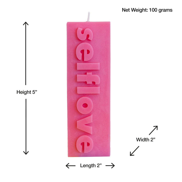 Candle Lume - Self Love Candle: Hot Pink