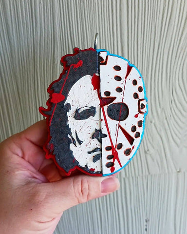 Bless Your Cottons - Spooky Villains Car Air Freshener: Strawberry leather