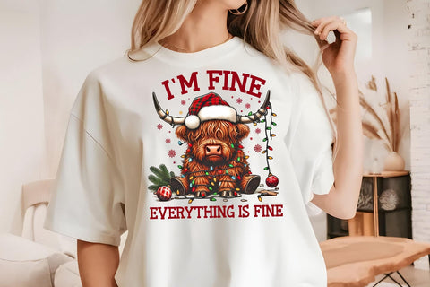 I'M FINE CHRISTMAS HIGHLAND