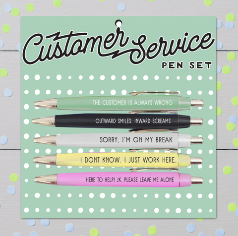 FUN CLUB - Customer Service Pen Set