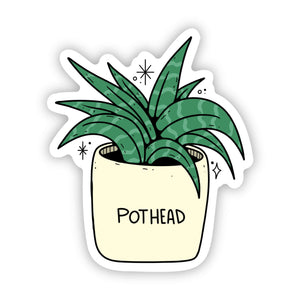 Big Moods - "Pothead" Plant Sticker