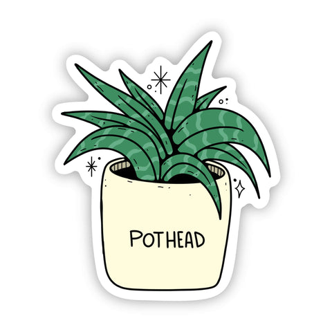 Big Moods - "Pothead" Plant Sticker