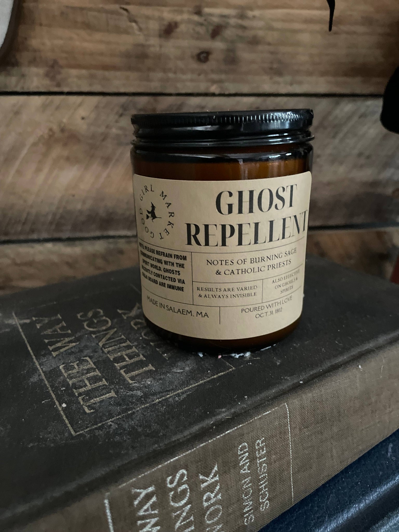 Good Girl Market - Halloween Candle, Ghost Repellent