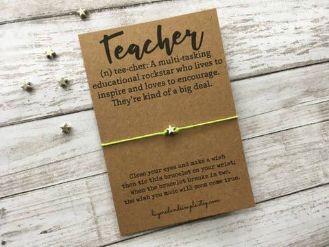 LayeredandSimple - Teacher Appreciation Bracelet