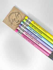 Mallory Jayde Home and Gifts - Motivational Pencils for Students and Teachers