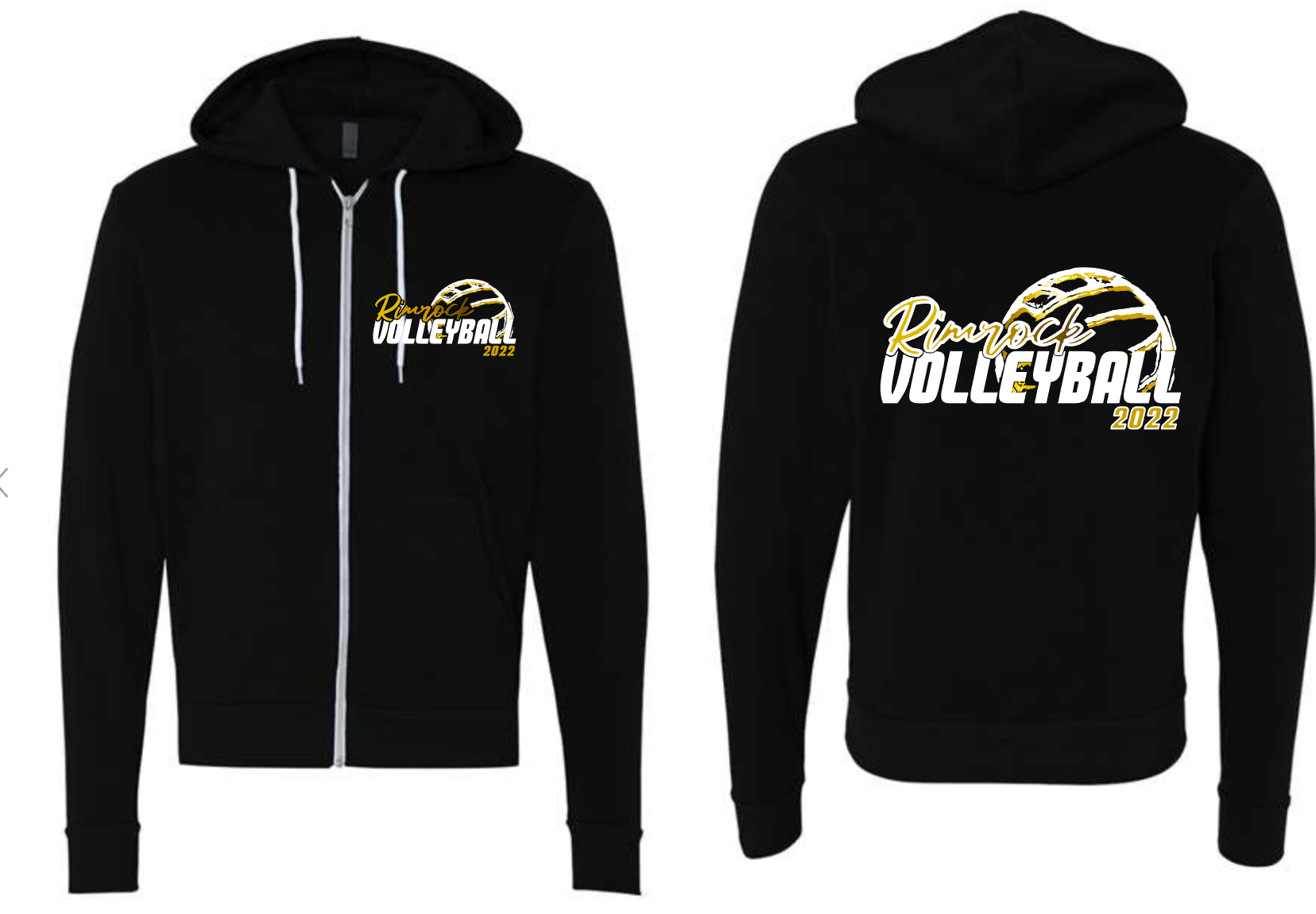 RIMROCK VB ZIP UP HOODIE