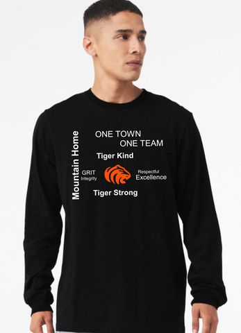 TIGERS UNISEX L/S TEE SHIRT