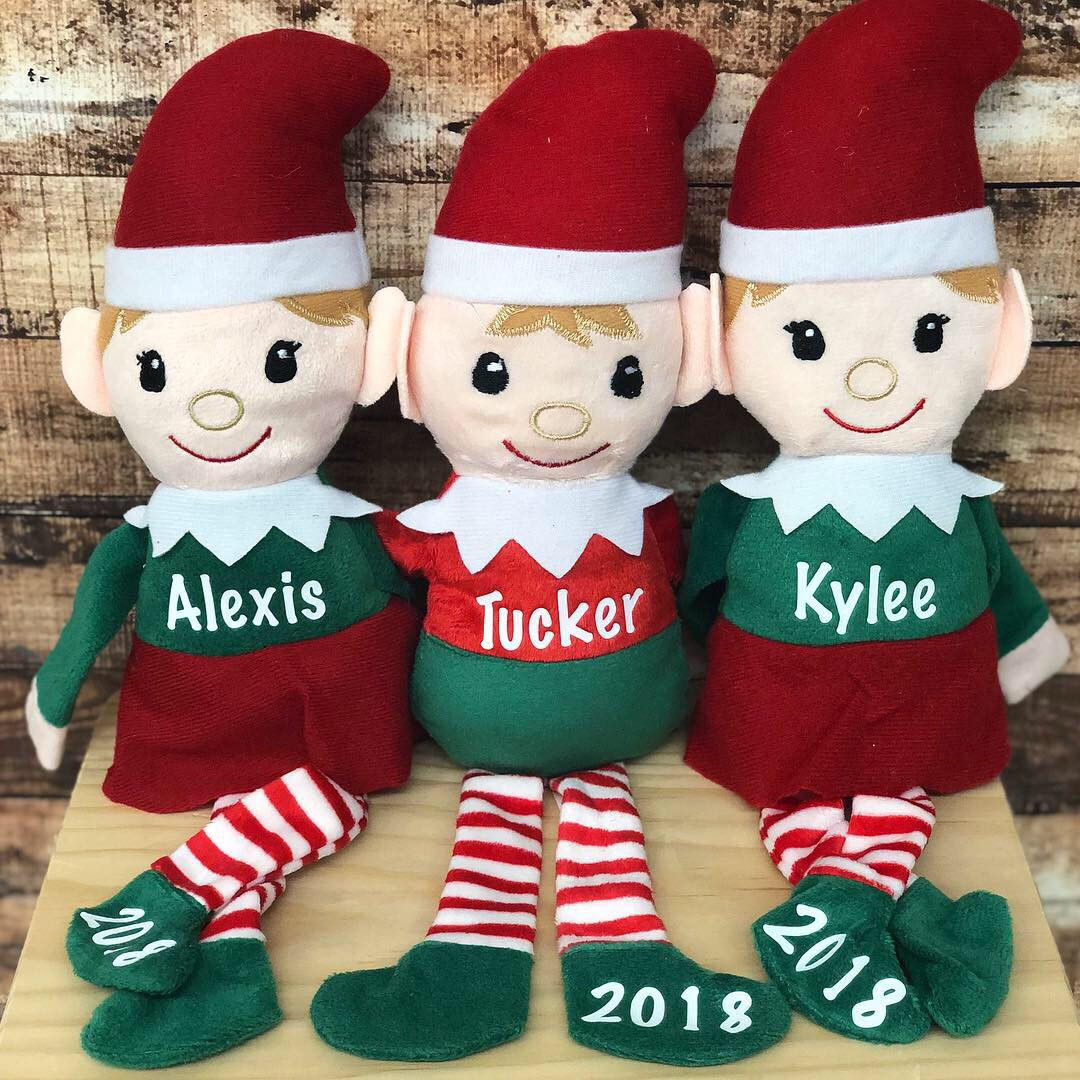 PERSONALIZED PLUSH ELF