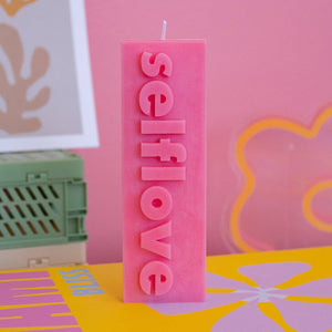 Candle Lume - Self Love Candle: Hot Pink